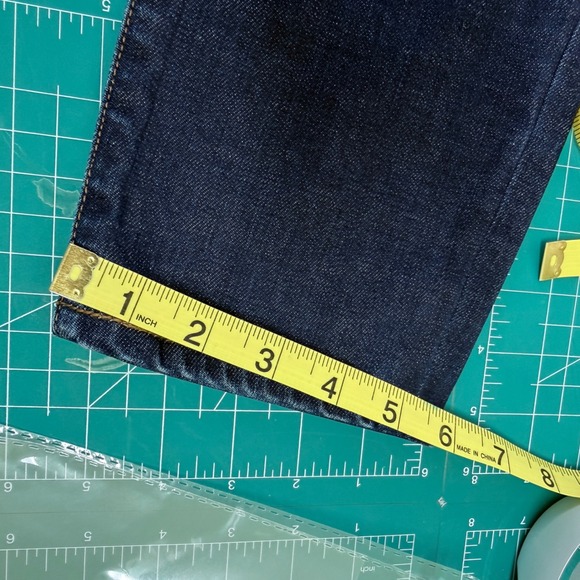 FRAME Denim Mens L'Homme Skinny Jeans Dark Wash Blue Size 32/31 zip Fly stretch - Picture 10 of 11